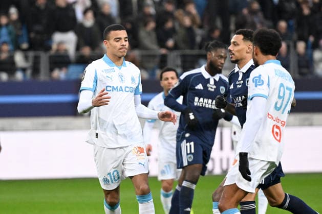 Paris FC v Olympique de Marseille - Ligue 1 McDonald s 2025 2026 10 Mason GREENWOOD (om) during the Ligue 1 McDonald s match between Paris FC and Marseille at Stade Jean Bouin on January 31, 2026 in Paris, France. Paris France  Copyright: xFEPx 776348267