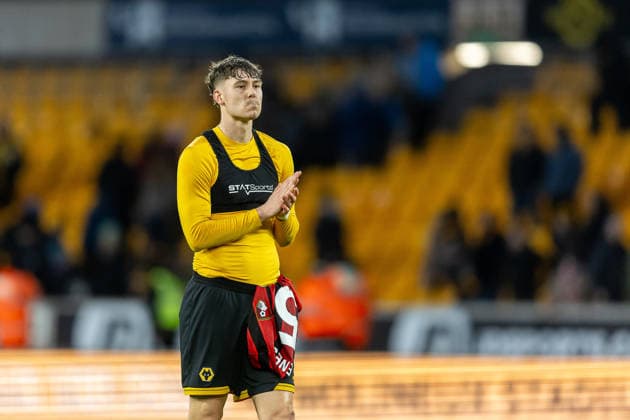 Wolverhampton Wanderers v Bournemouth, Premier League Wolverhampton Wanderers forward Jorgen Strand Larsen (9) applauds fans after the Premier League match between Wolverhampton Wanderers and Bournemouth at Molineux, Wolverhampton, UK on 31 January 2026. Wolverhampton Molineux West Midlands UK Editorial use only DataCo restrictions apply See www.football-dataco.com , Copyright: xManjitxNarotrax PSI-23661-0045