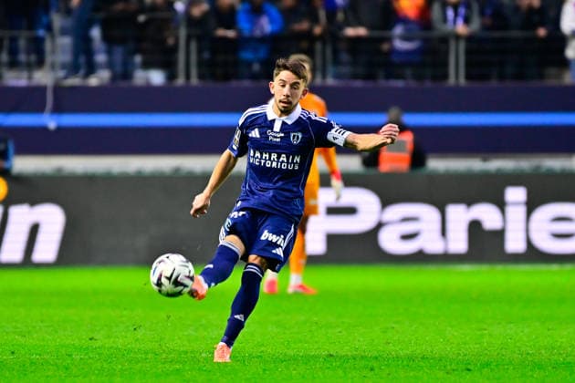 FOOTBALL : Paris FC vs Marseille - Ligue 1 - 31 01 2026 Maxime Lopez ( 21 - PFC ) during the Ligue 1 match between Paris FC and Olympique de Marseille at Stade Jean Bouin on January 31, 2026 in Paris, France. ( Photo by Federico Pestellini PsnewZ ) - ParisFrance  Copyright: xFedericoxPestellinix