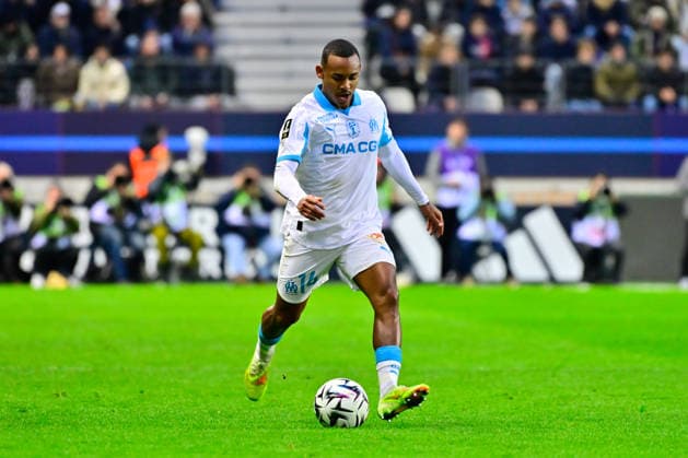 FOOTBALL : Paris FC vs Marseille - Ligue 1 - 31 01 2026 Igor Paixao ( 14 - Olympique Marseille ) during the Ligue 1 match between Paris FC and Olympique de Marseille at Stade Jean Bouin on January 31, 2026 in Paris, France. ( Photo by Federico Pestellini PsnewZ ) - ParisFrance  Copyright: xFedericoxPestellinix