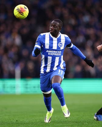 Brighton and Hove Albion v Everton 31 January 2026, Brighton - Premier League Football - Brighton and Hove Albion v Everton - Yankuba Minteh of Brighton & Hove Albion - Photo: Jacques Feeney Offside. Brighton UK Copyright: xJacquesxFeeneyx xOffsidexOffside