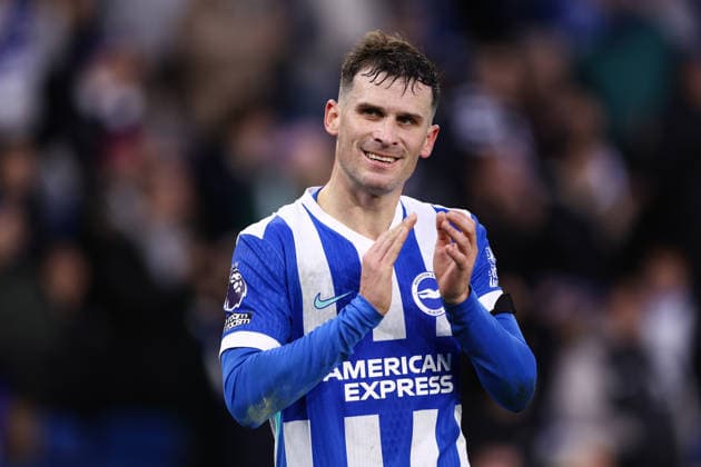 Brighton and Hove Albion v Everton 31 January 2026, Brighton - Premier League Football - Brighton and Hove Albion v Everton - Pascal Gross of Brighton & Hove Albion - Photo: Jacques Feeney Offside. Brighton UK Copyright: xJacquesxFeeneyx xOffsidexOffside