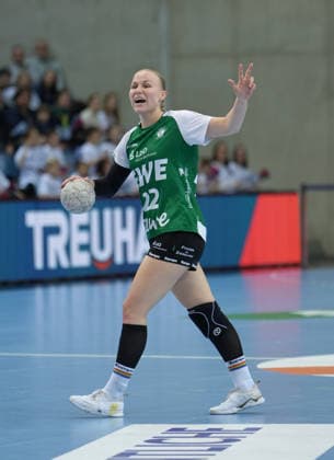 Handball I Frauen I Saison 2025-2026 I 1. HBF I 15. Spieltag I VFL Oldenburg - SV Union Halle-Neustadt I 31.01.2026 Lotta Röpcke (22, VfL Oldenburg) Oldenburg Kleine EWE-Arena Niedersachsen Deutschland Copyright: xLobeca JonasxBoningx