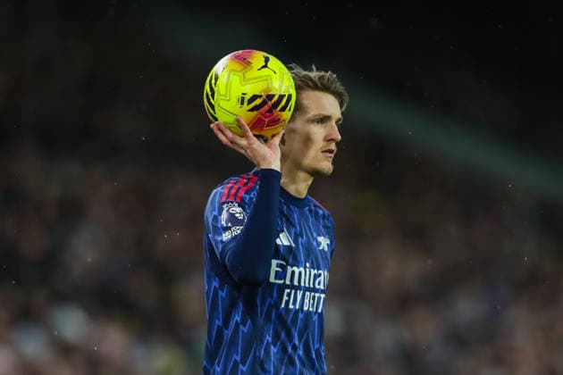 Leeds United v Arsenal, Premier League Martin odegaard Of Arsenal during the Leeds United v Arsenal Premier League match at Elland Road, Leeds, England on 31 January 2026 Credit: Lee Keuneke Every Second Media Editorial use only. All images are copyright Every Second Media Limited. No images may be reproduced without prior permission. All rights reserved. Premier League and Football League images are subject to licensing agreements with Football DataCo Limited. see https: www.football-dataco.com Copyright: xIMAGO EveryxSecondxMediax ESM-1781-0107 LeexKeunekex xEveryxSecondxMediax