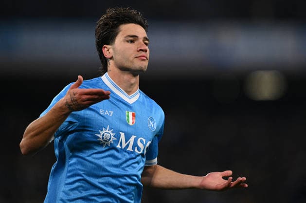 CALCIO - Serie A - SSC Napoli vs ACF Fiorentina Antonio Vergara of S.S.C. Napoli celebrates after scoring the goal of 1-0 during the 23th day of the Serie A Championship between S.S.C. Napoli and A.C.F. Fiorentina at the Diego Armando Maradona Stadium on January 31, 2026 in Naples, Italy. Naples Italy  Copyright: xIPAxSport ABACAx
