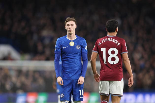 31st January 2026; Stamford Bridge, Chelsea, London, England: Premier League Football, Chelsea versus West Ham United; Cole Palmer of Chelsea  KatiexChan Content restricted for UK based newspaper