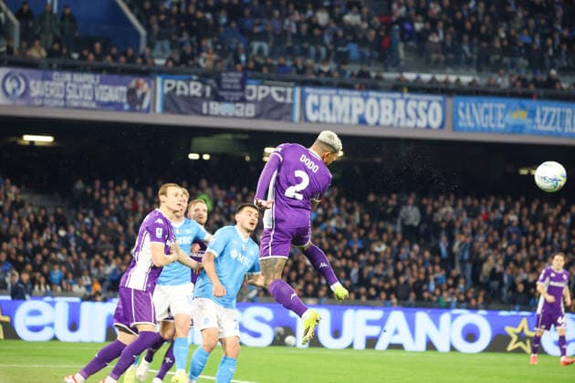 January 31, 2026, Napoli, Campania, ITALIA: DodoÂ² of AC Fiorentina During the football match on January 31, 2026, valid for the Italian Serie A - 2025 26 championship in Naples at the Diego Armando Maradona Stadium between SSC Napoli and AC Fiorentina..Pictured: Napoli ITALIA - ZUMAs236 20260131_aap_s236_008 Copyright: xFabioxSassox