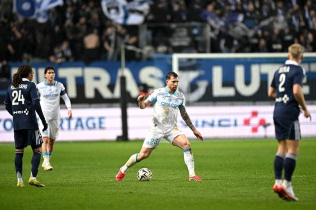 Paris FC v Olympique de Marseille - Ligue 1 McDonald s 2025 2026 23 Pierre-Emile HOJBJERG (om) during the Ligue 1 McDonald s match between Paris FC and Marseille at Stade Jean Bouin on January 31, 2026 in Paris, France. Paris France  Copyright: xFEPx 776348267