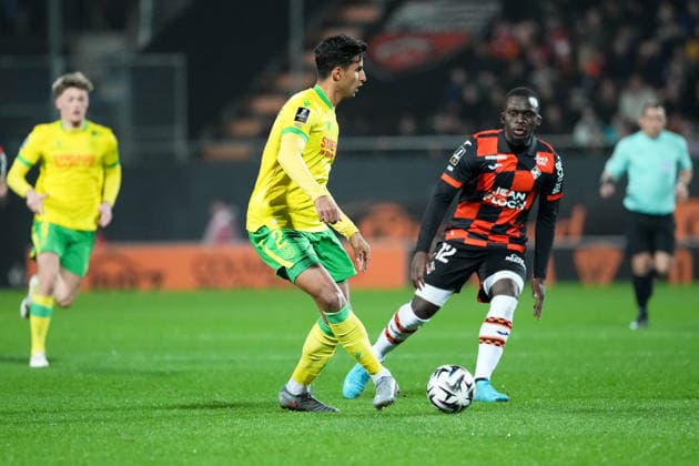 FC Lorient v FC Nantes - Ligue 1 McDonald s 2025 2026 02 Ali YOUSSIF YOUSSEF Ibrahim Almusrati (fcn) during the Ligue 1 McDonald s match between Lorient and Nantes at Stade du Moustoir on January 31, 2026 in Lorient, France. Lorient France  Copyright: xFEPx 776348266