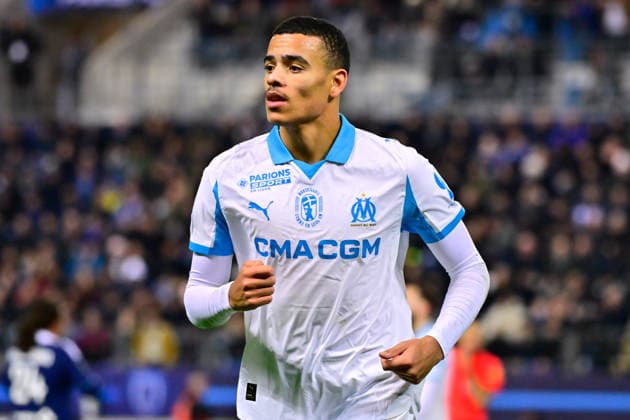 FOOTBALL : Paris FC vs Marseille - Ligue 1 - 31 01 2026 Mason Greenwood ( 10 - Olympique Marseille ) during the Ligue 1 match between Paris FC and Olympique de Marseille at Stade Jean Bouin on January 31, 2026 in Paris, France. ( Photo by Federico Pestellini PsnewZ ) - ParisFrance  Copyright: xFedericoxPestellinix