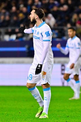 FOOTBALL : Paris FC vs Marseille - Ligue 1 - 31 01 2026 Mason Greenwood ( 10 - Olympique Marseille ) during the Ligue 1 match between Paris FC and Olympique de Marseille at Stade Jean Bouin on January 31, 2026 in Paris, France. ( Photo by Federico Pestellini PsnewZ ) - ParisFrance  Copyright: xFedericoxPestellinix