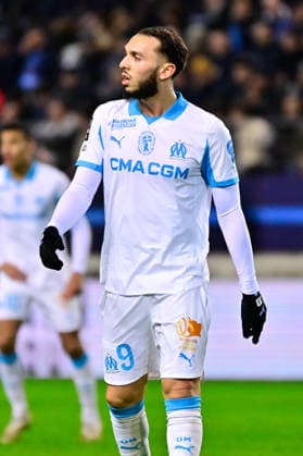 FOOTBALL : Paris FC vs Marseille - Ligue 1 - 31 01 2026 Mason Greenwood ( 10 - Olympique Marseille ) during the Ligue 1 match between Paris FC and Olympique de Marseille at Stade Jean Bouin on January 31, 2026 in Paris, France. ( Photo by Federico Pestellini PsnewZ ) - ParisFrance  Copyright: xFedericoxPestellinix