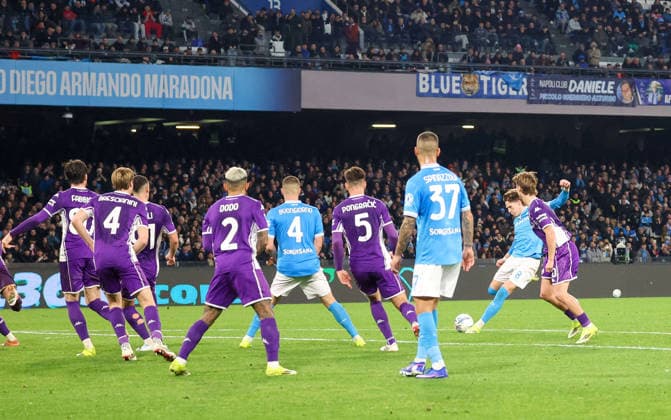 Serie A football match - Napoli vs. Fiorentina 2025 26 Scott McTominay of SSC Napoli During the football match on January 31, 2026, valid for the Italian Serie A - 2025 26 championship in Naples at the Diego Armando Maradona Stadium between SSC Napoli and AC Fiorentina. Pictured: NAPOLI stadio Diego Armando Maradona CAMPANIA ITALIA Copyright: xFABIOxSASSOxFabioxSassox Napoli Fiorentina2026_01_31Fabio Sasso6512