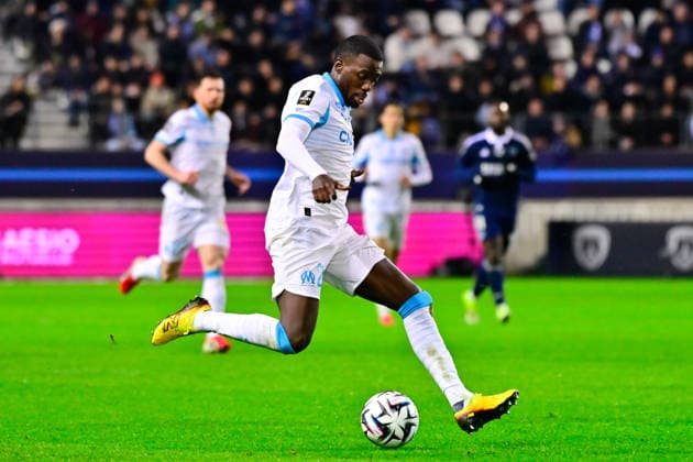 FOOTBALL : Paris FC vs Marseille - Ligue 1 - 31 01 2026 Timothy Weah ( 22 - Olympique Marseille ) during the Ligue 1 match between Paris FC and Olympique de Marseille at Stade Jean Bouin on January 31, 2026 in Paris, France. ( Photo by Federico Pestellini PsnewZ ) - ParisFrance  Copyright: xFedericoxPestellinix