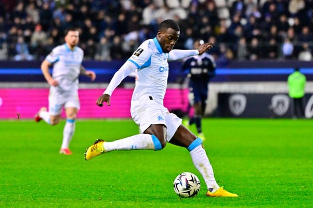 FOOTBALL : Paris FC vs Marseille - Ligue 1 - 31 01 2026 Timothy Weah ( 22 - Olympique Marseille ) during the Ligue 1 match between Paris FC and Olympique de Marseille at Stade Jean Bouin on January 31, 2026 in Paris, France. ( Photo by Federico Pestellini PsnewZ ) - ParisFrance  Copyright: xFedericoxPestellinix