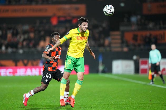 FC Lorient v FC Nantes - Ligue 1 McDonald s 2025 2026 18 Fabien CENTONZE (fcn) during the Ligue 1 McDonald s match between Lorient and Nantes at Stade du Moustoir on January 31, 2026 in Lorient, France. Lorient France  Copyright: xFEPx 776348266