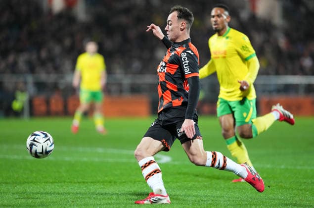 FC Lorient v FC Nantes - Ligue 1 McDonald s 2025 2026 10 Pablo PAGIS (fcl) during the Ligue 1 McDonald s match between Lorient and Nantes at Stade du Moustoir on January 31, 2026 in Lorient, France. Lorient France  Copyright: xFEPx 776348266