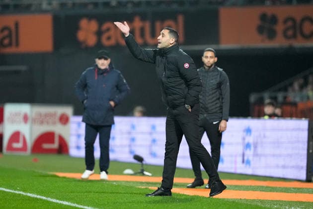 FC Lorient v FC Nantes - Ligue 1 McDonald s 2025 2026 Ahmed KANTARI (Entraineur Nantes FCN) during the Ligue 1 McDonald s match between Lorient and Nantes at Stade du Moustoir on January 31, 2026 in Lorient, France. Lorient France  Copyright: xFEPx 776348266