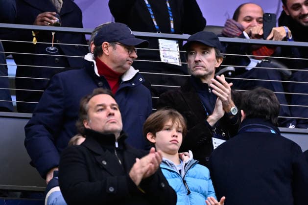 FOOTBALL : Paris FC vs Marseille - Ligue 1 - 31 01 2026 Antoine Arnault ( owner PFC ) attends the Ligue 1 match between Paris FC and Olympique de Marseille at Stade Jean Bouin on January 31, 2026 in Paris, France. ( Photo by Federico Pestellini PsnewZ ) - ParisFrance  Copyright: xFedericoxPestellinix