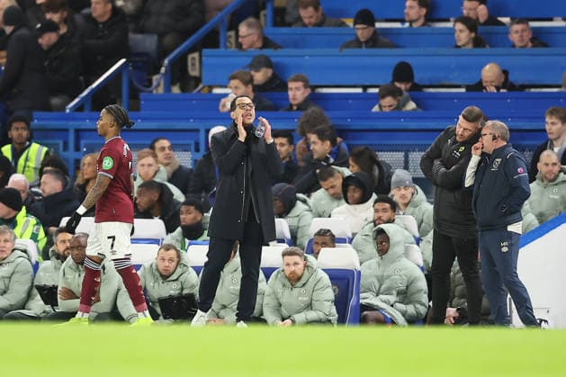 31st January 2026; Stamford Bridge, Chelsea, London, England: Premier League Football, Chelsea versus West Ham United; Chelsea manager Liam Rosenior  KatiexChan Content restricted for UK based newspaper