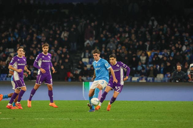 January 31, 2026, Napoli, Campania, ITALIA: Miguel Gutierrez of SSC Napoli During the football match on January 31, 2026, valid for the Italian Serie A - 2025 26 championship in Naples at the Diego Armando Maradona Stadium between SSC Napoli and AC Fiorentina..Pictured: Napoli ITALIA - ZUMAs236 20260131_aap_s236_105 Copyright: xFabioxSassox