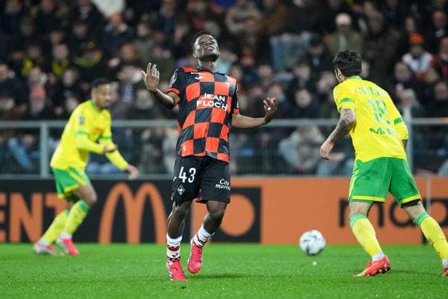 FC Lorient v FC Nantes - Ligue 1 McDonald s 2025 2026 43 Arsene KOUASSI (fcl) during the Ligue 1 McDonald s match between Lorient and Nantes at Stade du Moustoir on January 31, 2026 in Lorient, France. Lorient France  Copyright: xFEPx 776348266