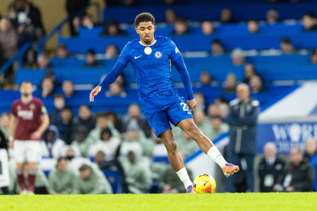 Chelsea v West Ham United, Premier League Chelsea defender Wesley Fofana (29) during the Premier League match between Chelsea and West Ham United at Stamford Bridge, London, UK on 31 January 2026. London Stamford Bridge Greater London UK Editorial use only DataCo restrictions apply See www.football-dataco.com , Copyright: xToyinxOshodix PSI-23659-0050