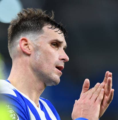 Brighton and Hove Albion v Everton, Premier League Pascal Gross Midfielder of Brighton and Hove Albion following his substitution during the Premier League match between Brighton and Hove Albion and Everton at the American Express Stadium, Brighton and Hove, UK on 31 January 2026. Brighton and Hove American Express Stadium East Sussex UK Editorial use only DataCo restrictions apply See www.football-dataco.com , Copyright: xJeffxMoodx PSI-23658-0097