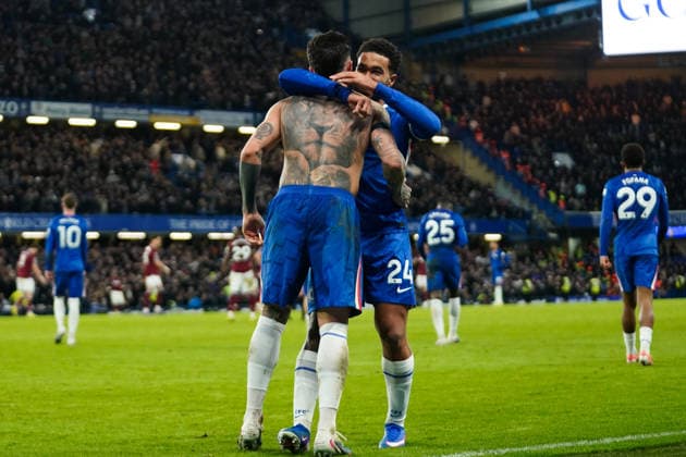 Chelsea v West Ham United, Premier League Enzo Fernandez of Chelsea celebrating his goal to make it 3-2 during the Chelsea v West Ham United Premier League match at Stamford Bridge, London, England on 31 January 2026 Credit: Dylan Hepworth Every Second Media Editorial use only. All images are copyright Every Second Media Limited. No images may be reproduced without prior permission. All rights reserved. Premier League and Football League images are subject to licensing agreements with Football DataCo Limited. see https: www.football-dataco.com Copyright: xIMAGO EveryxSecondxMediax ESM-1782-0115 DylanxHepworthx xEveryxSecondxMediax