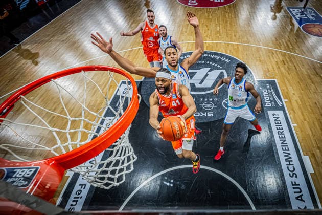 1. Basketball Bundesliga, easyCredit BBL, Saison 2025 2026, Herren, Hauptrunde, 18. Spieltag, 31.01.2026, RASTA Vechta - Frankfurt Skyliners Vechta RASTA Dome Niedersachsen Deutschland