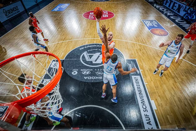 1. Basketball Bundesliga, easyCredit BBL, Saison 2025 2026, Herren, Hauptrunde, 18. Spieltag, 31.01.2026, RASTA Vechta - Frankfurt Skyliners Vechta RASTA Dome Niedersachsen Deutschland