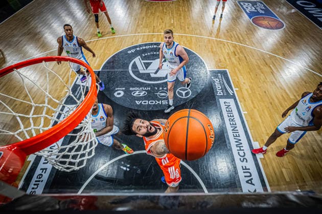 1. Basketball Bundesliga, easyCredit BBL, Saison 2025 2026, Herren, Hauptrunde, 18. Spieltag, 31.01.2026, RASTA Vechta - Frankfurt Skyliners Vechta RASTA Dome Niedersachsen Deutschland