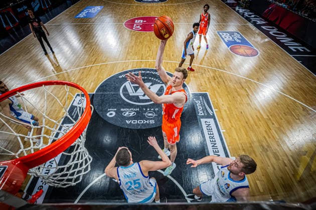 1. Basketball Bundesliga, easyCredit BBL, Saison 2025 2026, Herren, Hauptrunde, 18. Spieltag, 31.01.2026, RASTA Vechta - Frankfurt Skyliners Vechta RASTA Dome Niedersachsen Deutschland