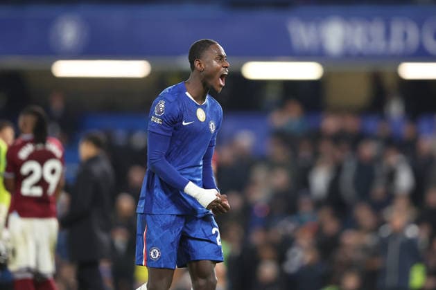 31st January 2026; Stamford Bridge, Chelsea, London, England: Premier League Football, Chelsea versus West Ham United; Trevoh Chalobah of Chelsea celebrates after the match  KatiexChan Content restricted for UK based newspaper