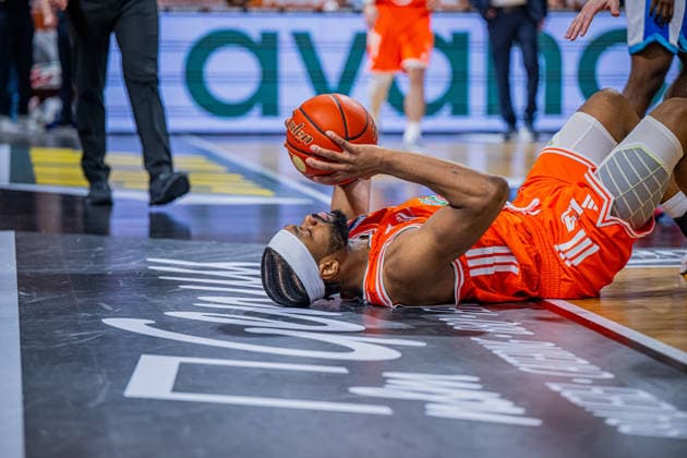 1. Basketball Bundesliga, easyCredit BBL, Saison 2025 2026, Herren, Hauptrunde, 18. Spieltag, 31.01.2026, RASTA Vechta - Frankfurt Skyliners Lloyd Pandi ( 41 - RASTA Vechta) während der Partie Vechta RASTA Dome Niedersachsen Deutschland