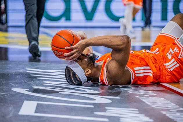 1. Basketball Bundesliga, easyCredit BBL, Saison 2025 2026, Herren, Hauptrunde, 18. Spieltag, 31.01.2026, RASTA Vechta - Frankfurt Skyliners Lloyd Pandi ( 41 - RASTA Vechta) während der Partie Vechta RASTA Dome Niedersachsen Deutschland