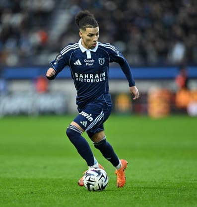 Paris FC vs Marseille : French Ligue 1 PARIS, FRANCE - JANUARY 31: Ilan Kebbal of Paris FC in action during the French Ligue 1 (L1) soccer match between Paris FC and Olympique de Marseille at Stade Jean Bouin in Paris, France on January 31, 2026. Mustafa Yalcin Anadolu Paris France. Editorial use only. Please get in touch for any other usage.  Copyright: x2026xAnadoluxMustafaxYalcinx