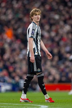 Football - FA Premier League - Liverpool FC v Newcastle United FC LIVERPOOL, ENGLAND - Saturday, January 31, 2026: Newcastle United s Anthony Gordon during the Premier League match between Liverpool FC and Newcastle United FC at Anfield. (Photo by David Rawcliffe Propaganda) LIVERPOOL Anfield MERSEYSIDE ENGLAND  Copyright: xDavidxRawcliffex P2026-01-31-Liverpool_Newcastle-34