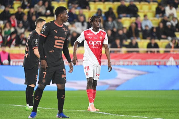 AS Monaco FC v Stade Rennais FC - Ligue 1 McDonald s 2025 2026 28 Mamadou COULIBALY (asm) during the Ligue 1 McDonald s match between Monaco and Rennes at Stade Louis II on January 31, 2026 in Monaco, Monaco. Monaco Monaco  Copyright: xFEPx 776348265