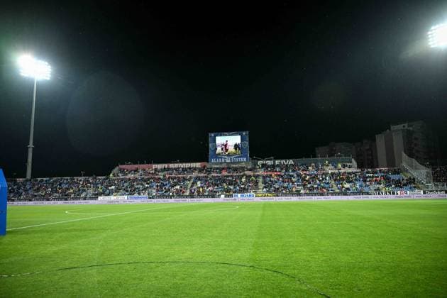 CALCIO - Serie A - Cagliari Calcio vs Hellas Verona FC Unipol Smus Tribune during Cagliari Calcio vs Hellas Verona FC, Italian soccer Serie A match in Cagliari, Italy, January 31 2026 Cagliari Italy  Copyright: xIPAxSport ABACAx