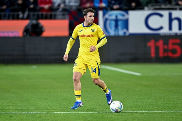 Hellas Verona s Pol Lirola in action during the Serie A soccer match between Cagliari Calcio and Hellas Verona at the Unipol Domus in Cagliari, Sardinia - Saturday, 31st January 2026. - Soccer  Copyright: xGianlucaxZuddas LaPressex