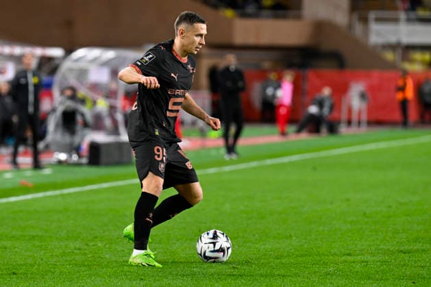 FOOTBALL : AS Monaco VS Stade Rennais FC - Ligue 1 McDonald s - 31 01 2026 Przemyslaw Frankowski (SRFC) - Ligue 1 McDonald s match between AS Monaco and Stade Rennais FC on January 31, 2026 at the Louis II Stadium in Monaco. MonacoMonaco  Copyright: xWilliamxCannarellax