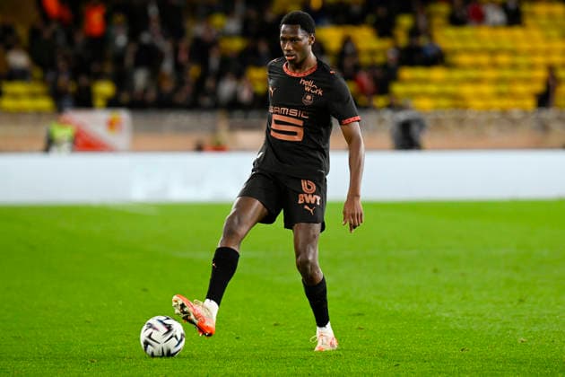 FOOTBALL : AS Monaco VS Stade Rennais FC - Ligue 1 McDonald s - 31 01 2026 Djaoui CissÃ (SRFC) - Ligue 1 McDonald s match between AS Monaco and Stade Rennais FC on January 31, 2026 at the Louis II Stadium in Monaco. MonacoMonaco  Copyright: xWilliamxCannarellax