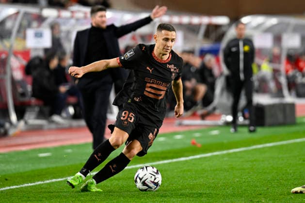 FOOTBALL : AS Monaco VS Stade Rennais FC - Ligue 1 McDonald s - 31 01 2026 Przemyslaw Frankowski (SRFC) - Ligue 1 McDonald s match between AS Monaco and Stade Rennais FC on January 31, 2026 at the Louis II Stadium in Monaco. MonacoMonaco  Copyright: xWilliamxCannarellax