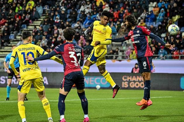 CALCIO - Serie A - Cagliari Calcio vs Hellas Verona FC Gift Orban of Hellas Verona during Cagliari Calcio vs Hellas Verona FC, Italian soccer Serie A match in Cagliari, Italy, January 31 2026 Cagliari Italy  Copyright: xIPAxSport ABACAx