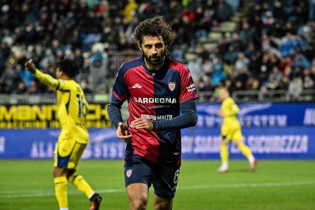 CALCIO - Serie A - Cagliari Calcio vs Hellas Verona FC Sebastiano Luperto of Cagliari Calcio during Cagliari Calcio vs Hellas Verona FC, Italian soccer Serie A match in Cagliari, Italy, January 31 2026 Cagliari Italy  Copyright: xIPAxSport ABACAx