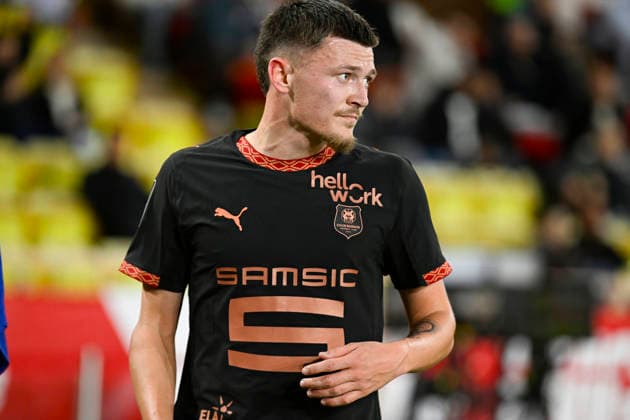 FOOTBALL : AS Monaco VS Stade Rennais FC - Ligue 1 McDonald s - 31 01 2026 Quentin Merlin (SRFC) - Ligue 1 McDonald s match between AS Monaco and Stade Rennais FC on January 31, 2026 at the Louis II Stadium in Monaco. MonacoMonaco  Copyright: xWilliamxCannarellax
