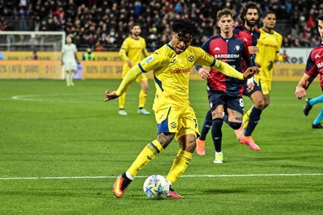CALCIO - Serie A - Cagliari Calcio vs Hellas Verona FC Gift Orban of Hellas Verona during Cagliari Calcio vs Hellas Verona FC, Italian soccer Serie A match in Cagliari, Italy, January 31 2026 Cagliari Italy  Copyright: xIPAxSport ABACAx