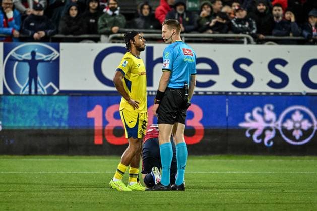CALCIO - Serie A - Cagliari Calcio vs Hellas Verona FC Kevin Bonacina, Arbitro, Referee during Cagliari Calcio vs Hellas Verona FC, Italian soccer Serie A match in Cagliari, Italy, January 31 2026 Cagliari Italy  Copyright: xIPAxSport ABACAx