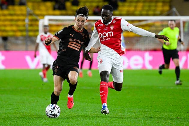 FOOTBALL : AS Monaco VS Stade Rennais FC - Ligue 1 McDonald s - 31 01 2026 EstÃ ban Lepaul (SRFC) - Ligue 1 McDonald s match between AS Monaco and Stade Rennais FC on January 31, 2026 at the Louis II Stadium in Monaco. MonacoMonaco  Copyright: xWilliamxCannarellax